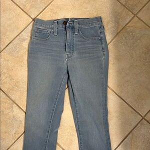 Madewell size 24 Women's Light Blue Jeggings